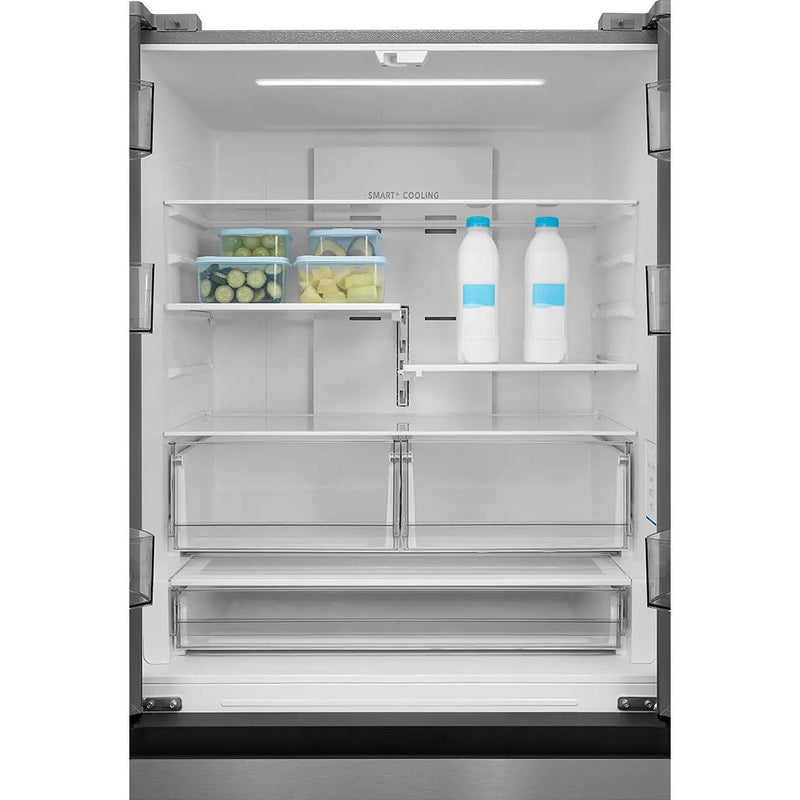  Midea 33-inch, 22.6 cu. ft. Counter-Depth French 3-Door Refrigerator with Wi-Fi MRF23I7AST IMAGE 8