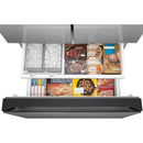  Midea 36-inch, 26.5 cu. ft. Counter-Depth French 3-Door Refrigerator with AutoFill Pitcher and Dual Ice Maker MRF27I6BST IMAGE 8