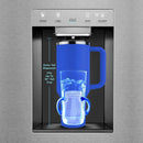  Midea 36-inch, 29 cu. ft. Freestanding French 3-Door Refrigerator with OneTouch AutoFill™ MRF29D9BST IMAGE 14