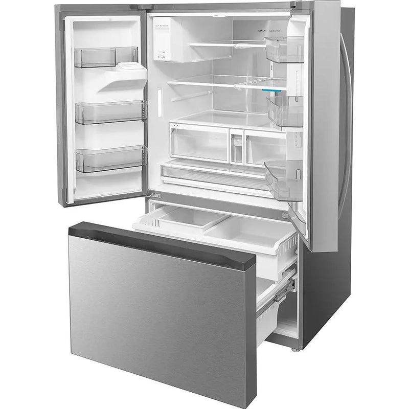  Midea 36-inch, 29 cu. ft. Freestanding French 3-Door Refrigerator with OneTouch AutoFill™ MRF29D9BST IMAGE 6