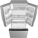  Midea 36-inch, 29 cu. ft. Freestanding French 3-Door Refrigerator with OneTouch AutoFill™ MRF29D9BST IMAGE 7