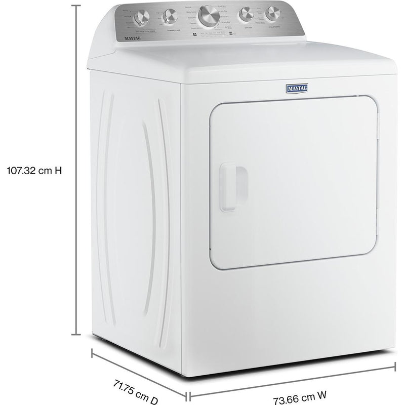  Maytag 7.0 cu. ft. Electric Dryer with Pet Pro Option YMED5605RW IMAGE 5