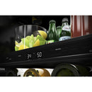  KitchenAid 24" Beverage Center with Glass Door and Wood-Front Racks KUBL524SPS IMAGE 6