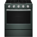  KitchenAid 30-inch Smart Slide-in Gas Range with Convection Cooking Modes and 2-in-1 Burner KSGS530SJP IMAGE 5