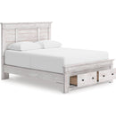  Signature Design by Ashley Makidern PCB1171B12 King Panel Storage Bed IMAGE 2