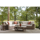  Signature Design by Ashley Dolan Creek PCP610P2 4 pc Outdoor Sectional IMAGE 3