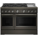  KitchenAid 48-inch Freestanding Gas Range with 6 Burners and Griddle KFGD948SBE IMAGE 1