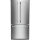  KitchenAid 33-inch, 22 cu. ft. French 3-Door Refrigerator KRFF333SPS IMAGE 1