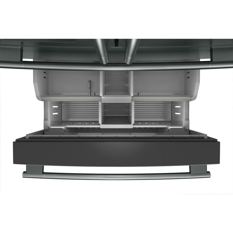  KitchenAid 36-inch, 29.51 cu. ft. Freestanding French 4-Door Refrigerator with Water and Ice Dispensing System KRMF436SJP IMAGE 8