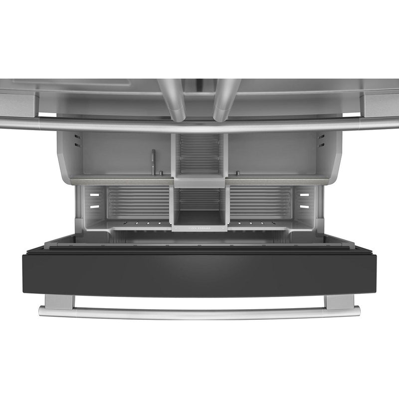  KitchenAid 36-inch, 29.51 cu. ft. Freestanding French 4-Door Refrigerator with Water and Ice Dispensing System KRMF436SPS IMAGE 5