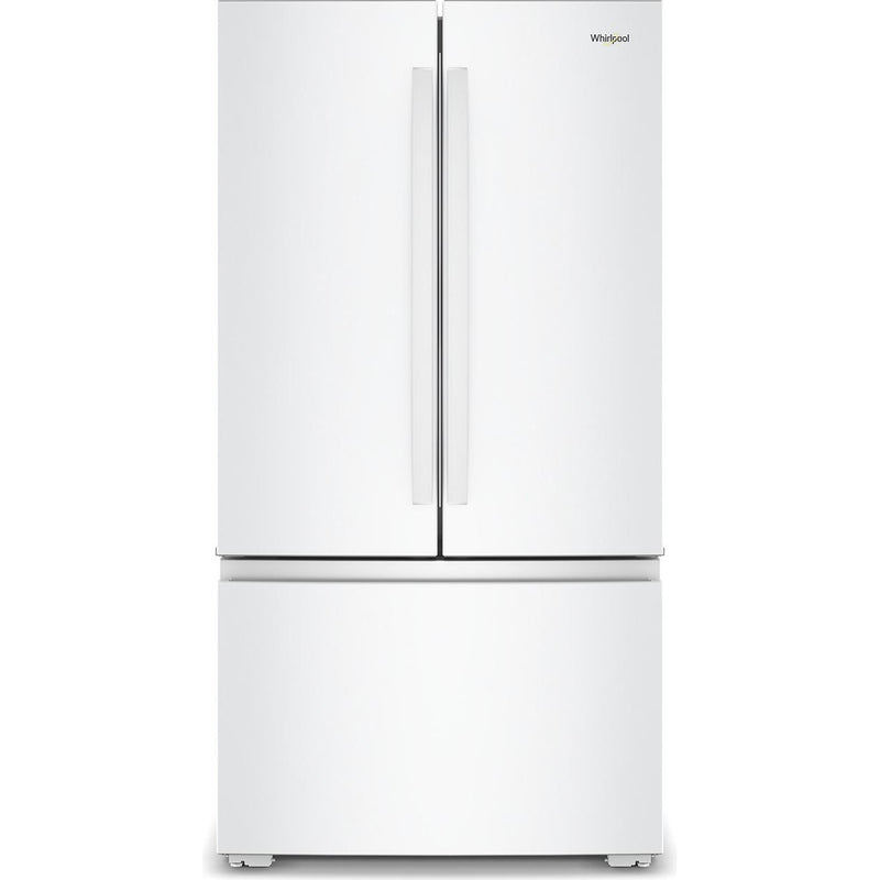  Whirlpool 36-inch, 24 cu. ft. Counter-Depth French 3-Door Refrigerator WRFC3036RW IMAGE 1