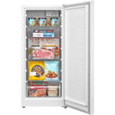  Midea 7.1 Cu. Ft. Upright Freezer with Uniform Cooling Technology MRU07B4BWW IMAGE 6