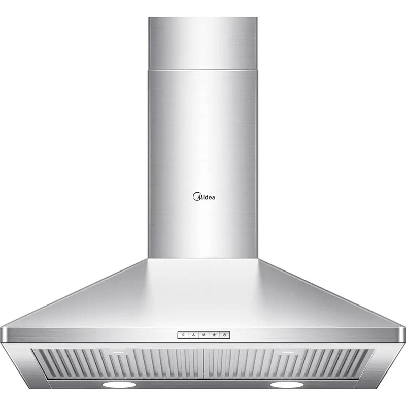  Midea 30-inch Pyramid Chimney Hood MVP30W6AST IMAGE 1