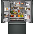  KitchenAid 36-inch French 3-Door Refrigerator with Water and Ice Dispensing System KRFF436SJP IMAGE 3