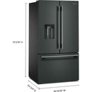  KitchenAid 36-inch French 3-Door Refrigerator with Water and Ice Dispensing System KRFF436SJP IMAGE 6