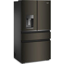  Whirlpool 36-inch French 4-Door Refrigerator with Water and Ice Dispensing System WRMC7036RV IMAGE 5