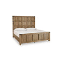  Benchcraft Ridgester B858B7 California King Panel Bed IMAGE 1