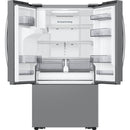  Samsung 31 cu.ft. Bespoke AI 3-Door French Door Refrigerator RF32CG5B30SRAA IMAGE 2