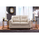  Signature Design by Ashley Santorine Stationary Leather Match Loveseat 2170835C IMAGE 4