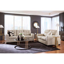 Signature Design by Ashley Santorine Stationary Leather Match Loveseat 2170835C IMAGE 7