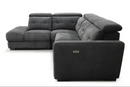 Primo International Parker 4 pc Power Reclining Sectional - Textured Graphite